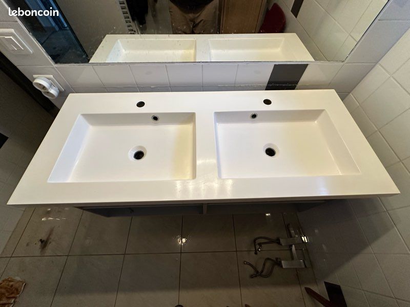 Lavabo double vasque (image 1)