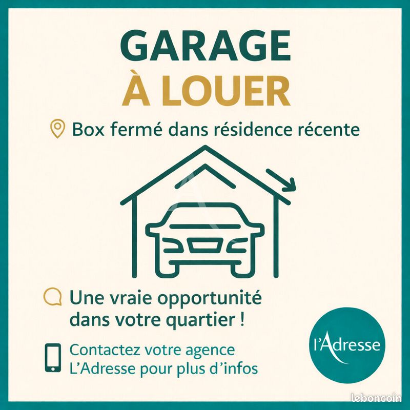 Parking 12 m² · à Marseille · 12 m² · 100 €/mois