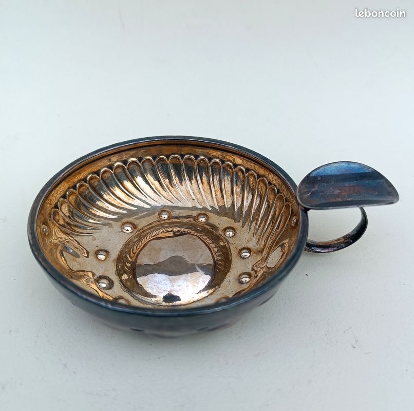 Tastevin Ancien En Argent 1916 – Tasse De Dégustation Sommellerie