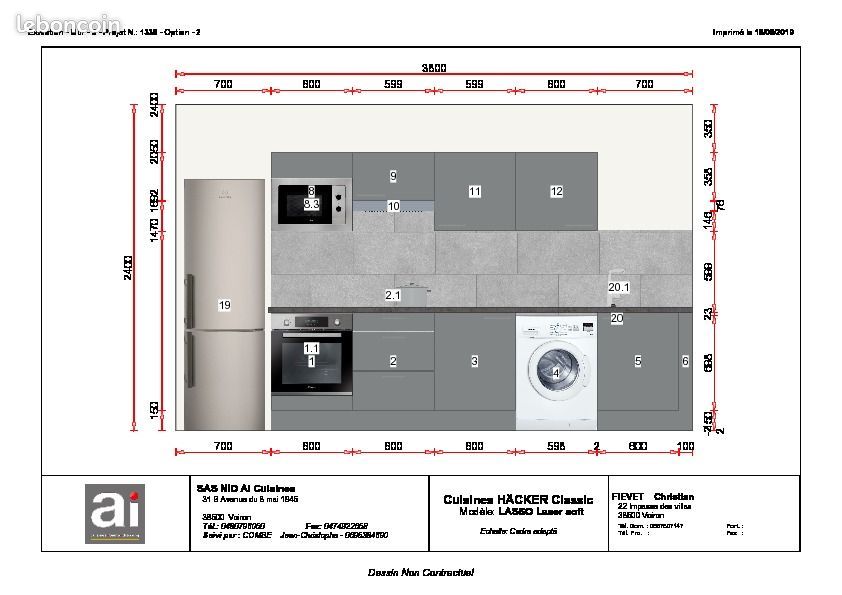 Appartement a louer chambery - 1 pièce(s) - 9 m2 - Surfyn