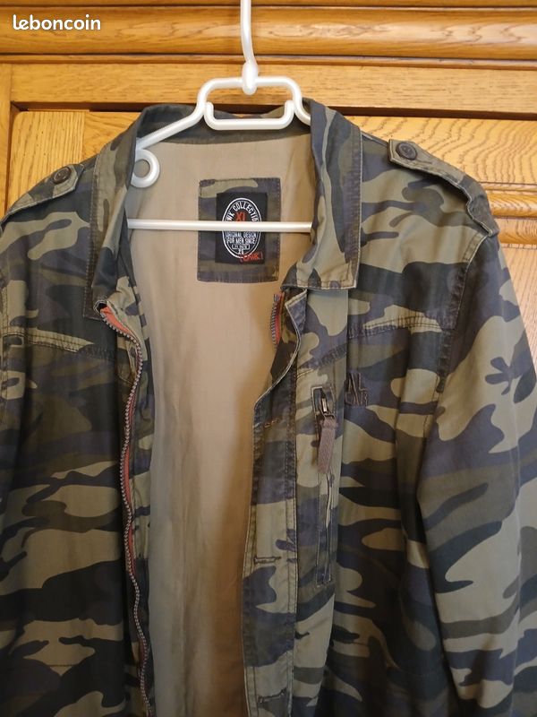 Veste camouflage kaki Taille XXL (image 2)