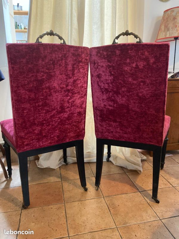 Deux chaises Napoléon III (image 2)