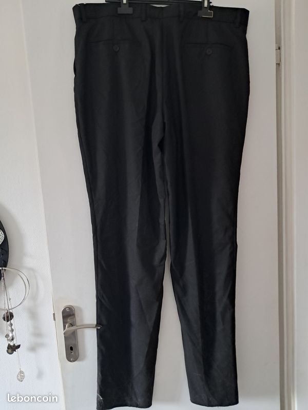Pantalon noir homme neuf taille 50 (image 2)