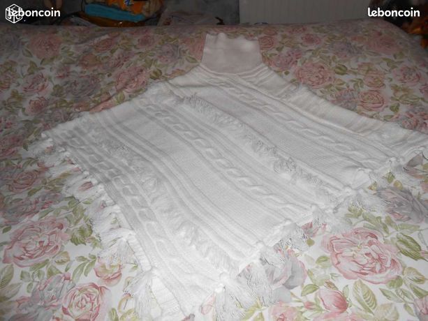 Ponchon en tricot col roulé (image 2)