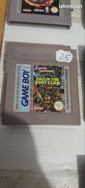 Turtles fall of the foot clan game boy fah (image 1)