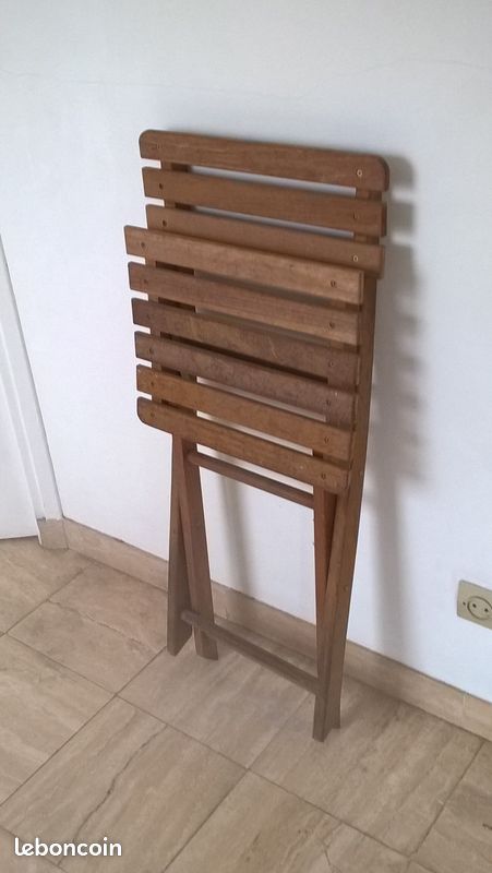 Chaise en bois massif de teck pliante, TIMBER (image 2)
