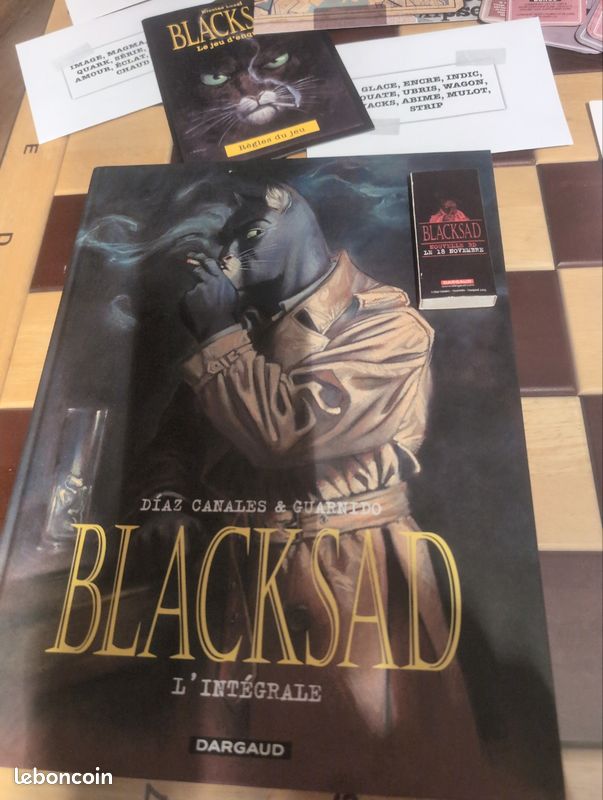 Lot 3 BD đ BLACKSAD : INTĂGRALE SERIGRAPHIE JEU... (image 4)