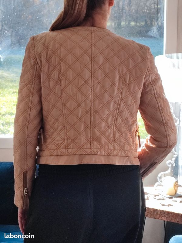 Veste en Cuir Zara (image 2)