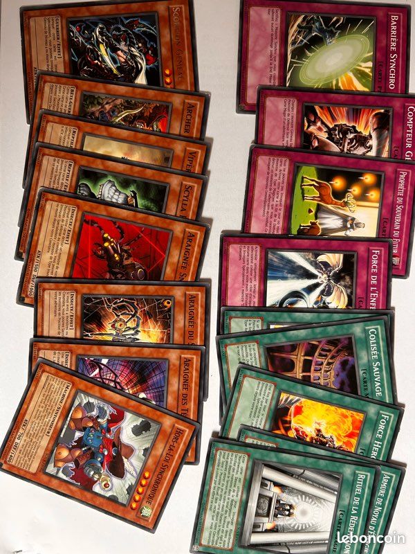 Lot cartes Yu-Gi-Oh dans un bon état (image 7)