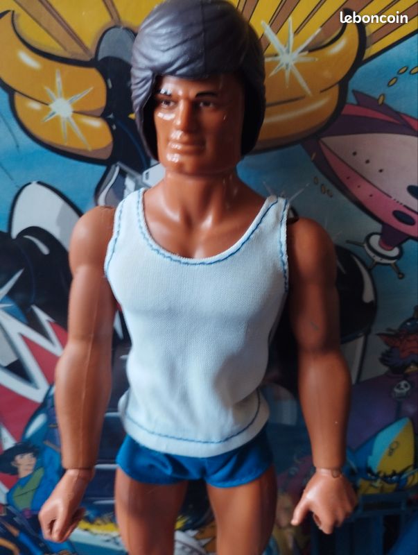 MATTEL BIG JIM action figura AGENTE SEGRETO 004, 1971, altezza 25 cm. EUR 55,00 - ES