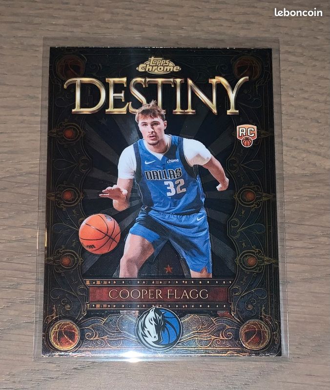Cooper Flagg 2025-26 Topps Chrome Basketball Destiny RC #D-1 (image 1)