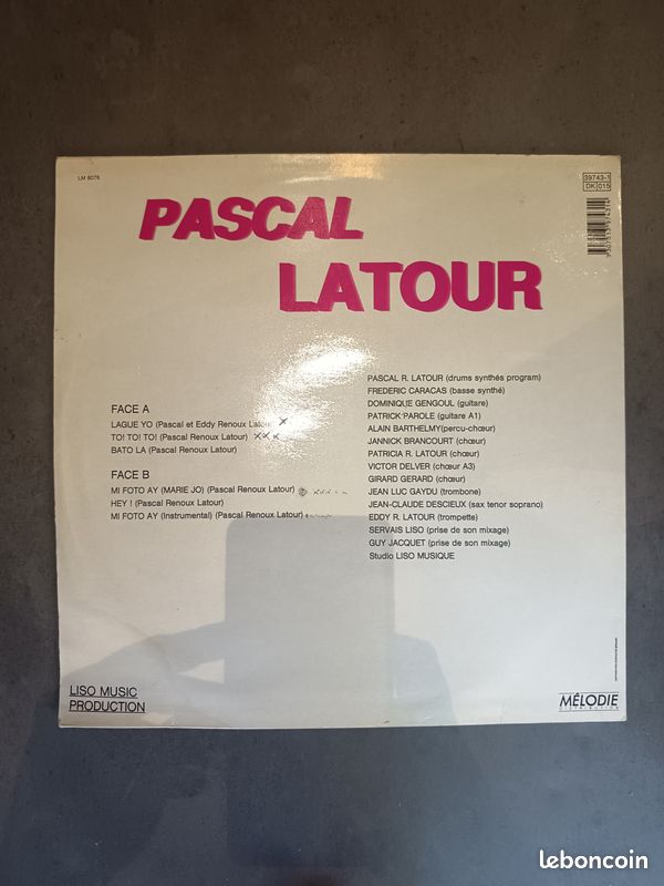 Vinyle Pascal Latour - Pascal Latour (image 2)