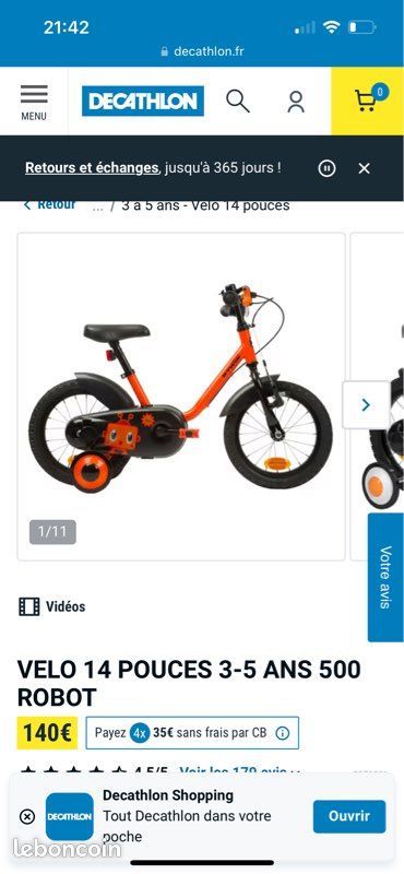 Vélo enfant (image 1)