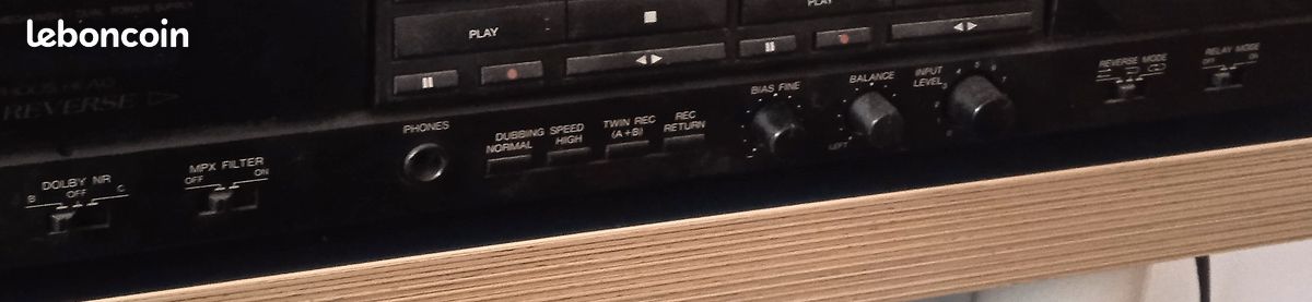 Platine double cassettes Denon (image 3)