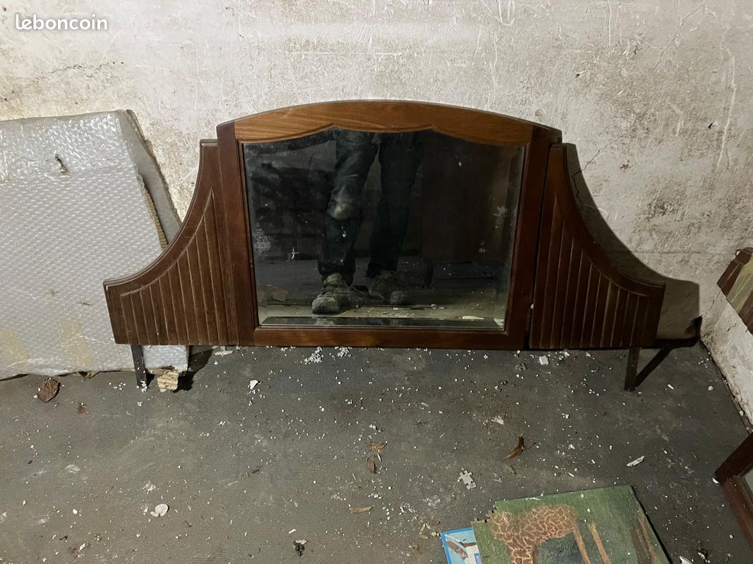 Buffet bahut avec marbre et miroirs (image 11)