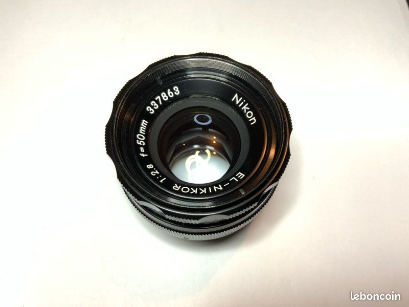 Objectif NIKKOR 50mm pour agrandisseur photo