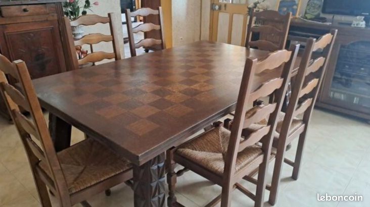 Ensemble Buffet et Table + 6 chaises (image 2)