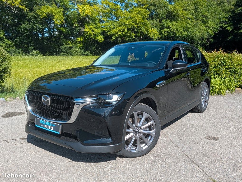 Mazda cx-60 2.5 e-skyactiv phev 327 ch bva8 4x4 exclusive line 1ere main (image 1)
