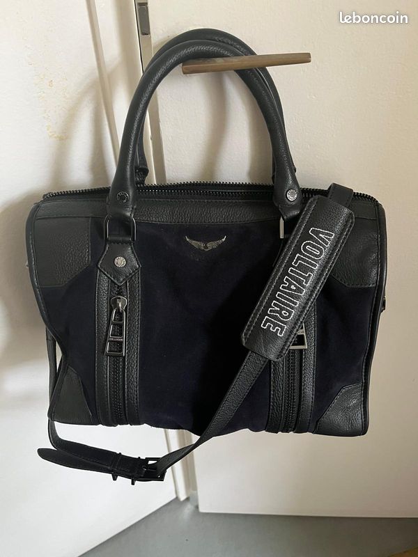 Sac Zadig &Voltaire Sunny cuir et daim Accessoires Bagagerie