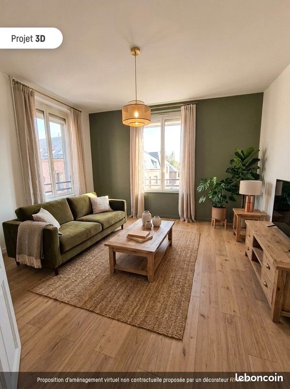 Appartement 5 pièces 106 m² · à Guise · 106 m² · 60 000 €
