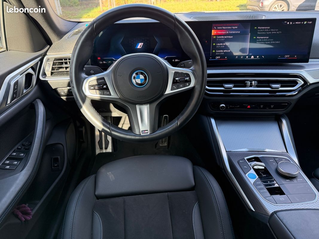 BMW SERIE GRAN COUPE I4 EDRIVE 35 M SPORT BA 286Ch Garantie 12 mois (image 12)