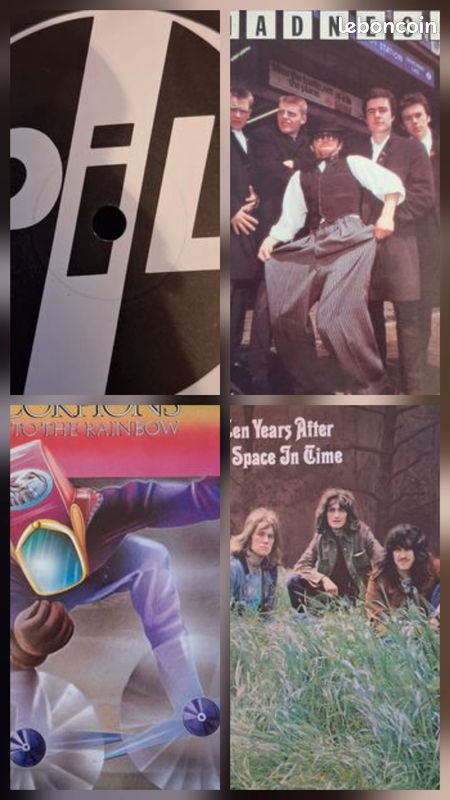 Vend divers vinyle 33t cassette audio k7 VHS video punk français HARD ROCK HEAVY MÉTAL (image 1)