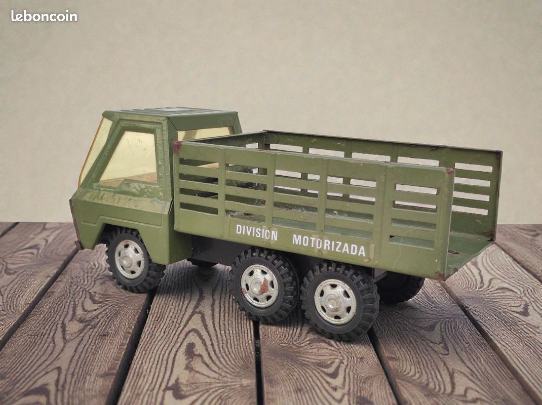 Camion Militaire Tôle Mécanique GÖSO - Zone US Germany 1948/53 - Jouet Ancien
