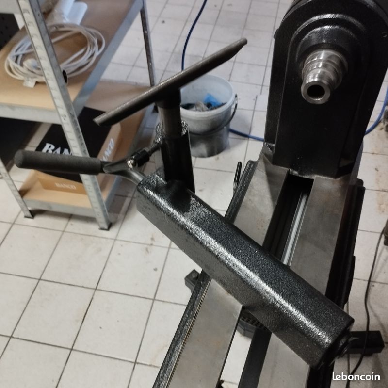 Tour à bois Holzprofi monophasé à variateur de fréquence MC1420VF + piètement (image 14)
