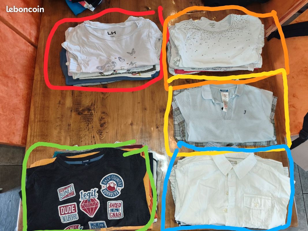 Vêtements 8 ans garçon et fille (image 2)