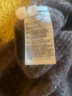 Veste Cardigan Tricot Benetton Taille Enfant 6-7 Ans (120) - Pull En Laine, Style Décontracté