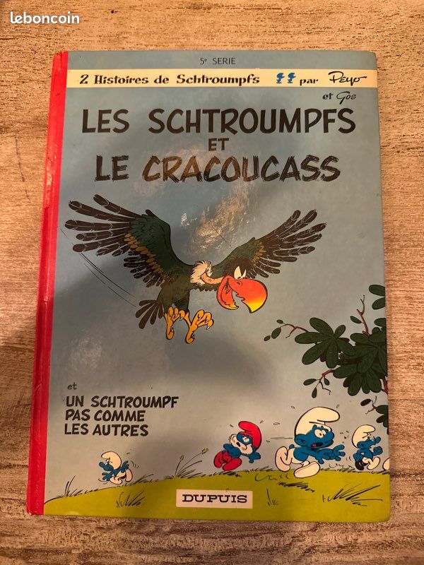 Bd - les schtroumpfs et le cracoucass 1976 (image 1)