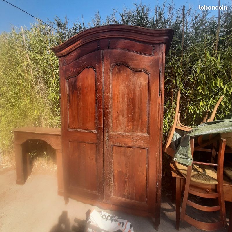 Belle armoire bois ancienne (image 1)