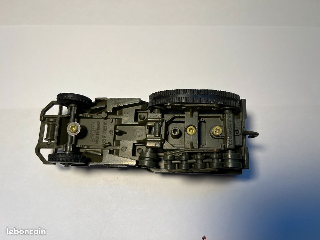 LF083 SOLIDO 6220 militaire 1/50 Half Track baché US semi