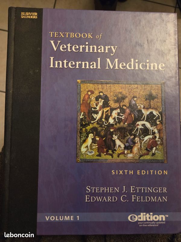 Ettinger veterinary internal medicine 6th ed (image 1)