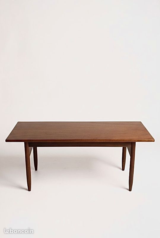 Table basse scandinave vintage des années 60/70 (image 4)