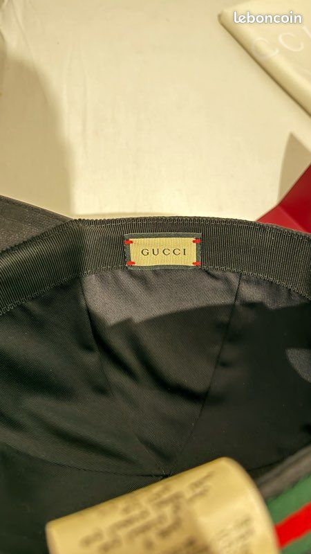 Casquette Gucci noir (image 4)