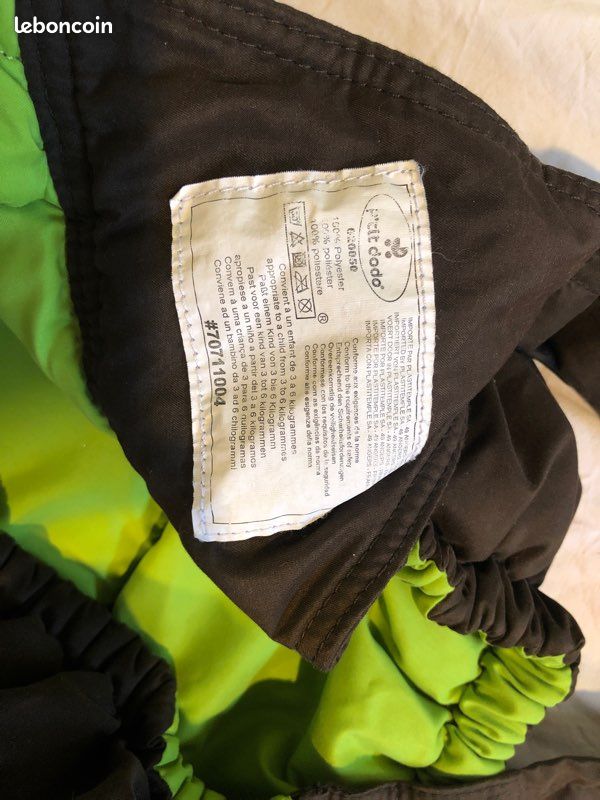 P’tit dodo de 3 à 6 kg sac de portage (image 3)