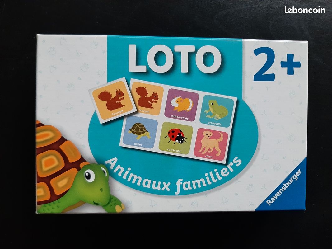 Jeu loto des animaux Ravensburger neuf fermé 2+ (image 1)