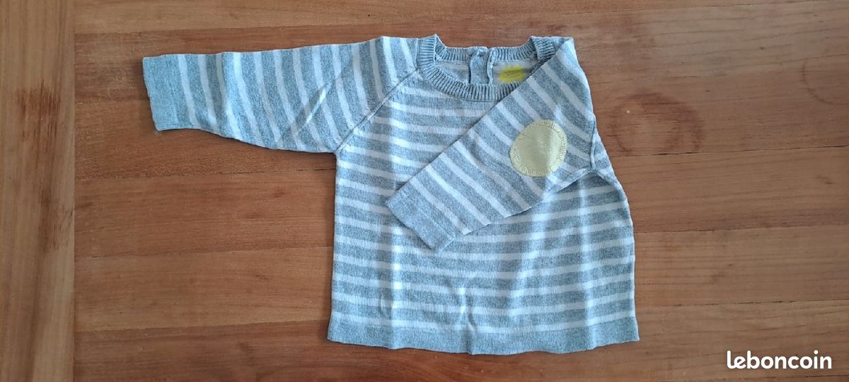 Lot de nombreux vêtements 1 à 6 mois garçon (image 4)