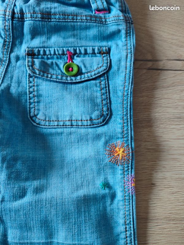 Pantalon fille Catimini 6 mois (image 9)