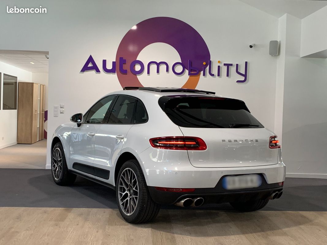 Porsche Macan S 3.0 V6 258ch PDK - origine France - 2e main - toit ouvrant - sièges chauffants et ventilés (image 3)