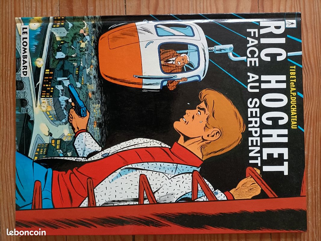 Ric hochet face au serpent bd 1978 (image 1)