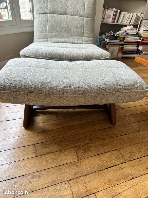 Fauteuil et repose pied Lafar / Helma AMPM (image 3)