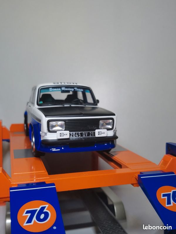 Simca 1000 Rallye 2 SRT 1977 - Ottomobile 1/18 - Bleu Et Blanc