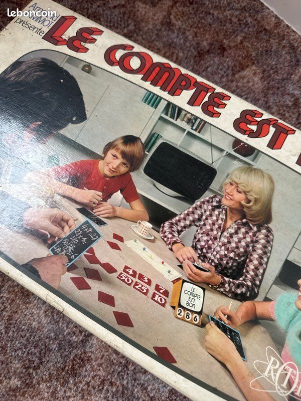 Jeu vintage le compte est bon (image 1)