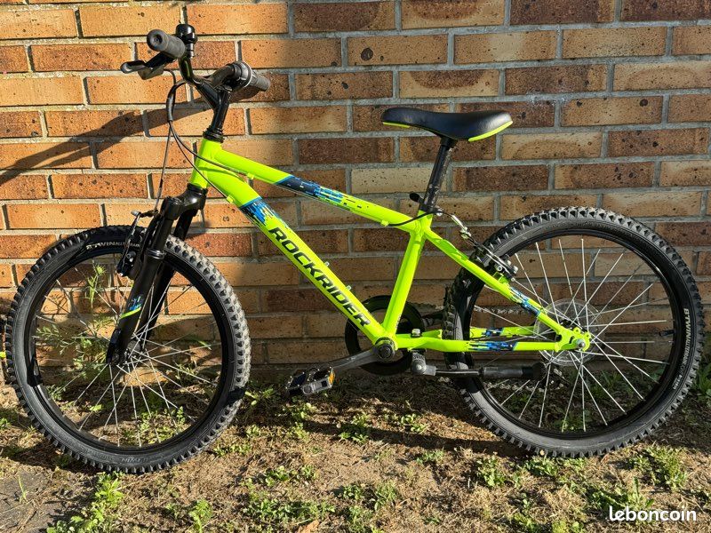 Vélo VTT ROCKRIDER ST 500 Btwin 20 pouces (image 3)