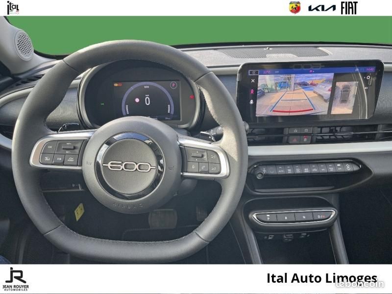 Fiat 600 1.2 Hybrid 136ch Pack Confort DCT6 (image 8)