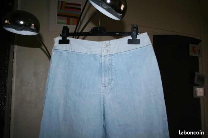 🌸 SCHOOL RAG Jean jambes larges cropped Taille 38/ 40 🌸 (image 3)