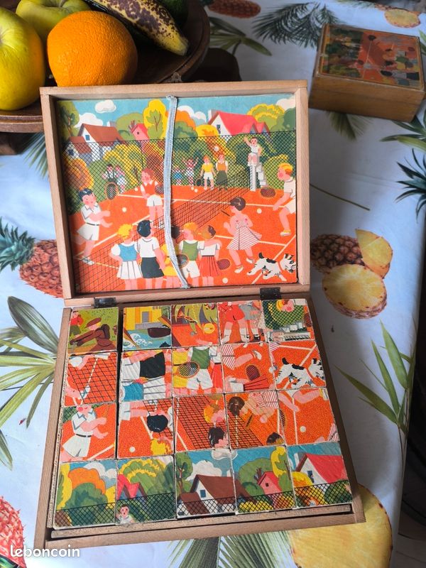 Ancien jeu de cubes (image 2)
