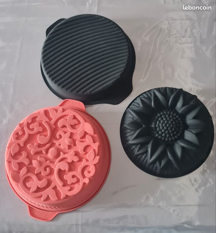 Lot de 3 moules silicone (image 1)